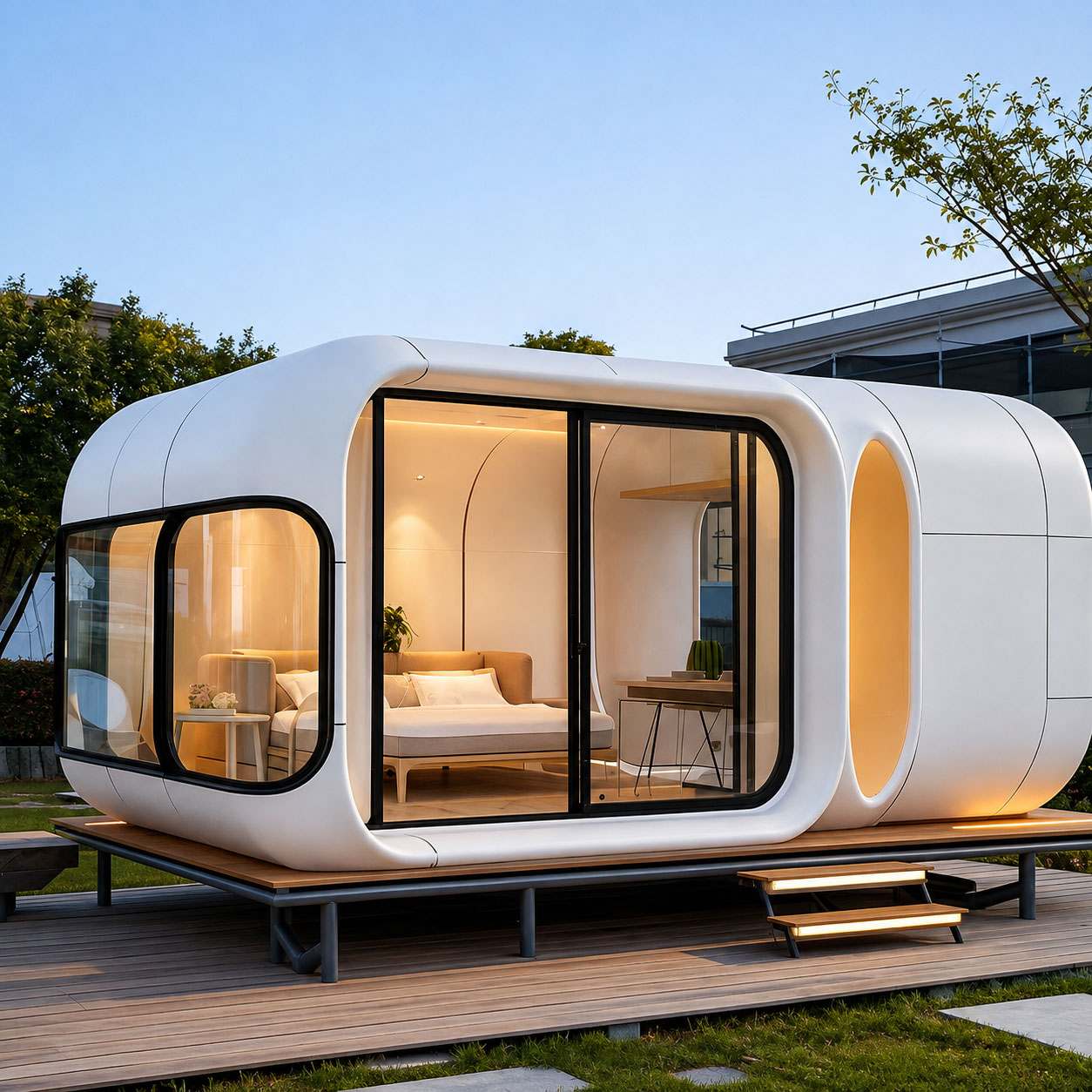 Apple Cabin ( Série de alojamento de espaçonaves )