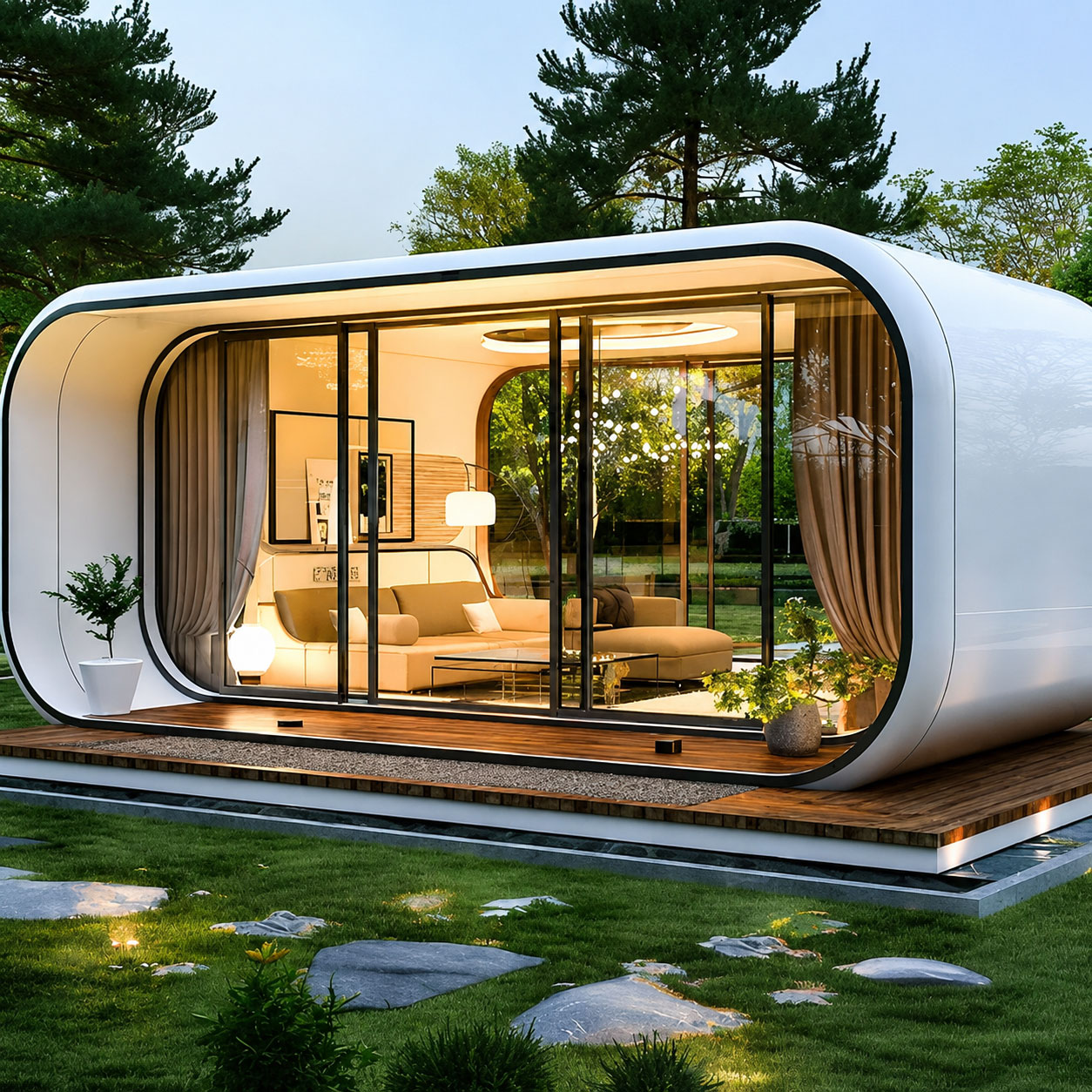 Apple Cabin ( Série de alojamento de espaçonaves )