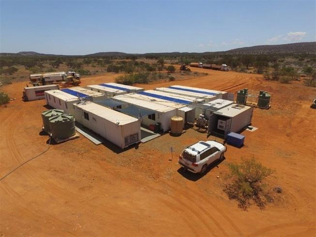 Foldable Container Camp oferece implantação rápida para projetos de mineração e construção