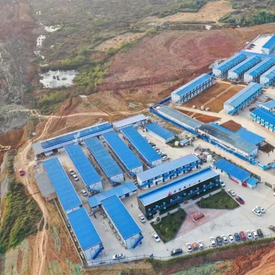 Foldable Container Camp oferece implantação rápida para projetos de mineração e construção