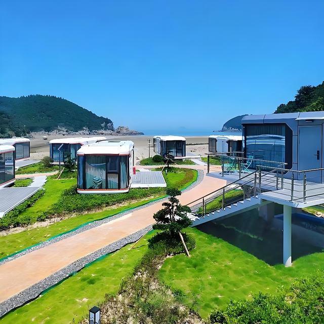 Casa Cápsula Espacial para Projetos de Resort & Alojamento
