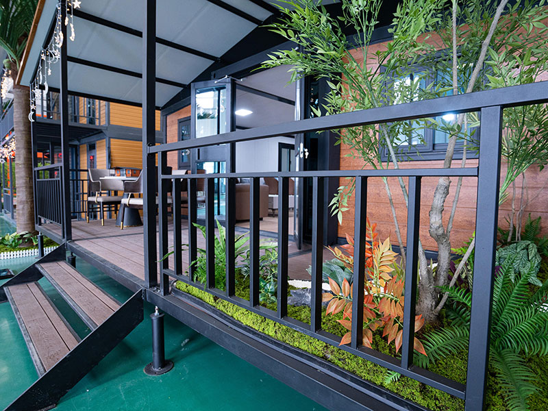 Casa expansível de 20 pés com extensão de asa dupla(Imagem6)