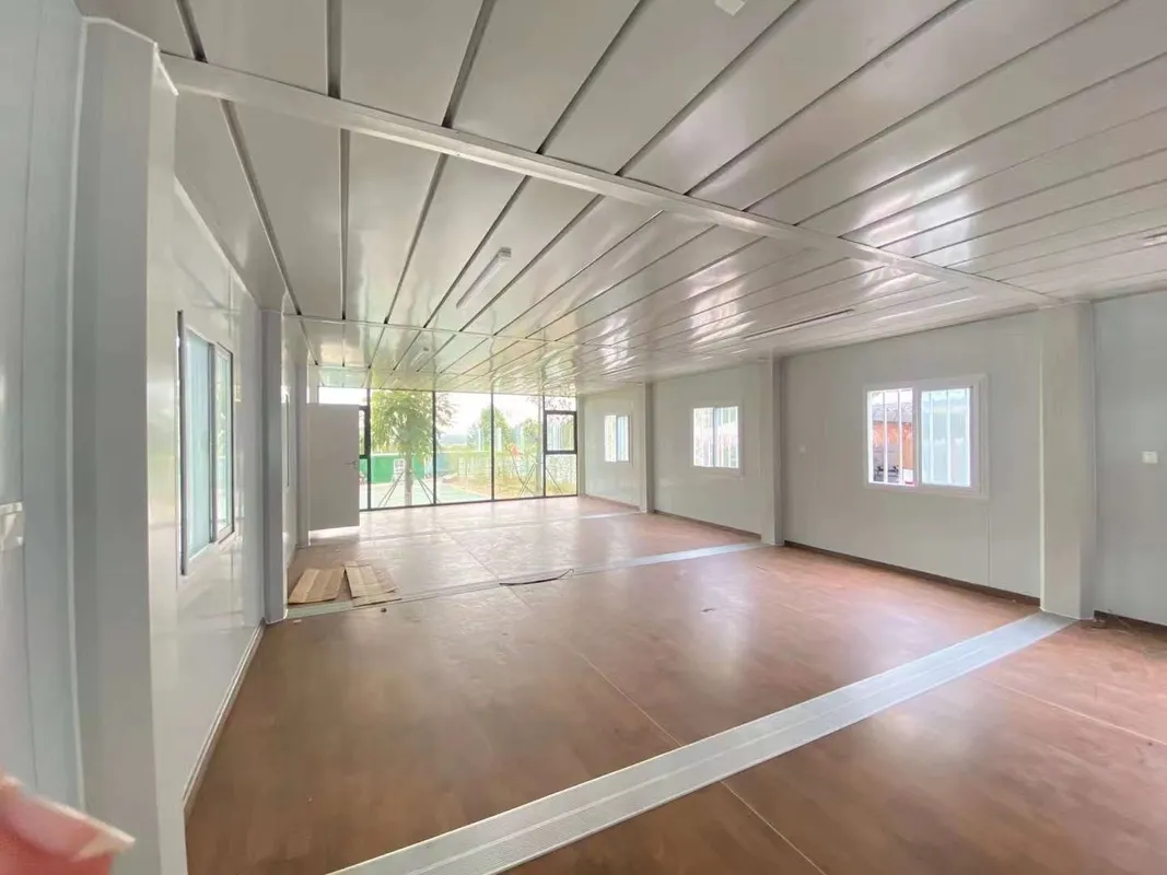 Pacote plano Modular Office Container Building
