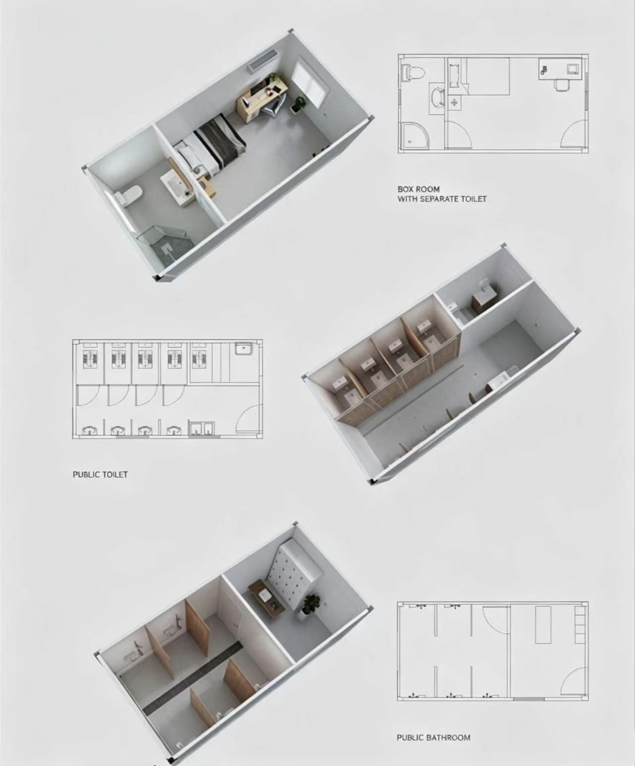 Container Pré-fabricado Sala de Aula e Edifício Escolar(Imagem1)