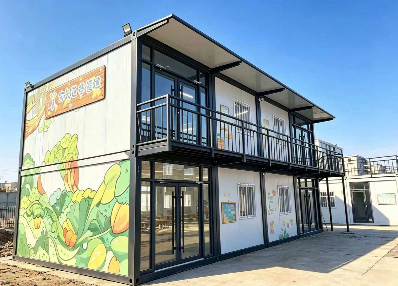 Container Pré-fabricado Sala de Aula e Edifício Escolar